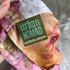 Wrap around hippie skirt